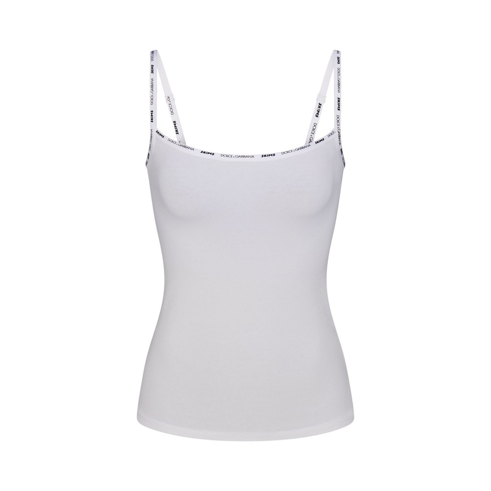 Skims x Dolce and Gabbana COTTON JERSEY SCOOP NECK CAMI
